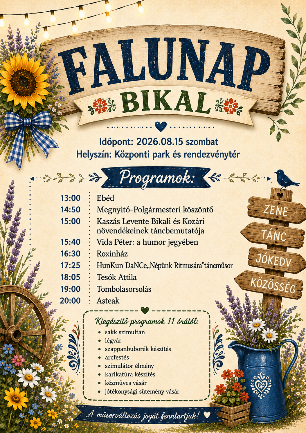 Produkciónk a tradíciónk!